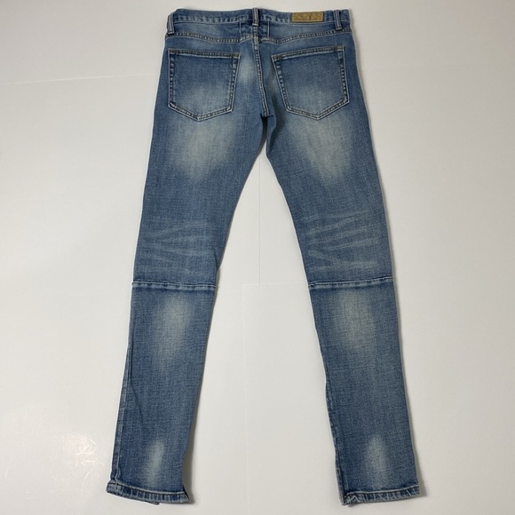 Mnml Blue Denim Skinny Jeans size 31 - Picture 5 of 11